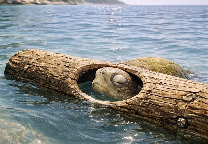 Thân người khó được như Rùa mù chui vào bộng cây, đừng vô trách nhiệm với chính mình